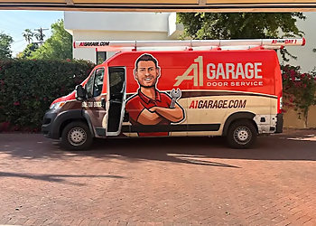 A1 Garage Door Service Tempe - Tempe, AZ Garage Door Repair - Service Vehicle Image