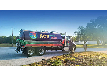 ACE Septic & Waste ACE Septic & Waste - Lakeland, FL Septic Tank Services - Service Vehicle Image