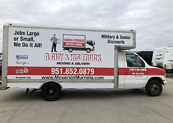 A Guy And His Truck Moving, Inc. Murrieta Moving Companies
