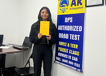 AK Driving School - Irving, TX Driving Schools - Student Image