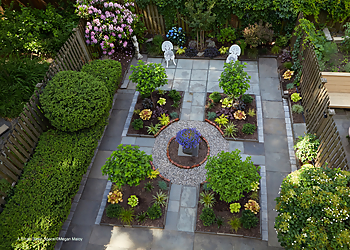 Jersey City Landscaping Companies A Small Green Space