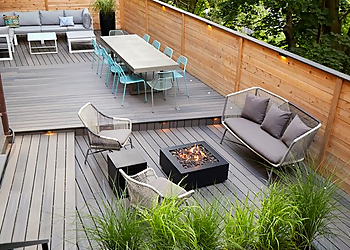 Jersey City Landscaping Companies A Small Green Space