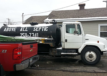 Cincinnati septic tank service Above All Septic
