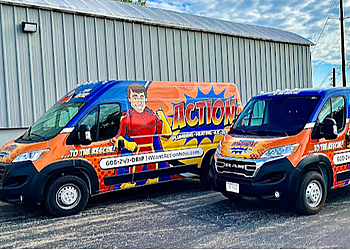 Action Plumbing, Heating, AC & Electric Action Plumbing, Heating, AC & Electric - Madison, WI Hvac Services - Service Vehicle Image