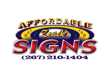 Affordable Zorick's Signs Philadelphia Sign Companies