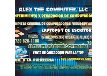 Alex the computer, LLC  Thornton Computer Repair