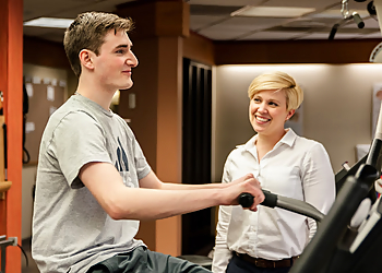 Allison Brewer, PT - PRIORITY PHYSICAL THERAPY - Allentown, PA Physical Therapists - Doctor With Patient Image