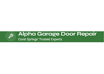 Coral Springs Garage Door Repair Alpha Garage Door Repair