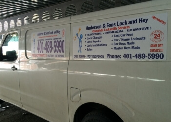 Anderson & Sons Lock And key Providence Locksmiths