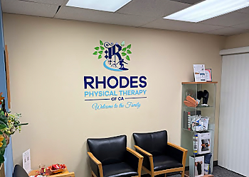 Ann M. Steinfeld, BS, PT, OCS - RHODES PHYSICAL THERAPY - Costa Mesa, CA Physical Therapists - Clinic Interior Image