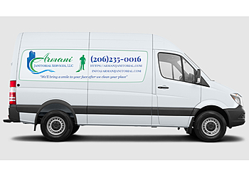 Armani Janitorial Services, LLC Armani Janitorial Services, LLC - Bellevue, WA Commercial Cleaning Services - Service Vehicle Image
