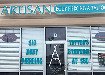 Norfolk Tattoo Shops Artisan Body Piercing and Tattoo