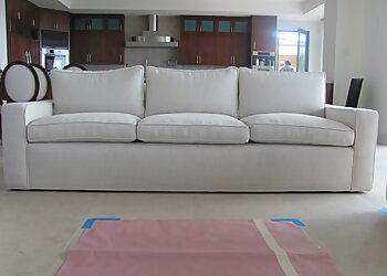 Orange Upholstery Artistic Upholstery