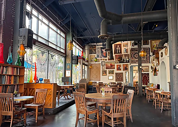 Artists Village Cafe - Santa Ana, CA Vegetarian Restaurants - Restaurant Ambiance Image