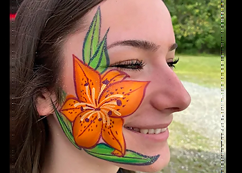 Ashley the Face Painter Richmond Face Painting image 1