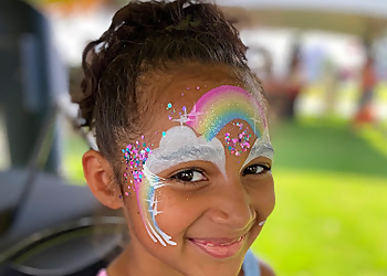 Ashley the Face Painter Ashley the Face Painter - Virginia Beach, VA Face Painting - Colorful Face Painting Design