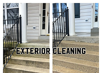 Bailey's Final Clean/Pressure Washing - Concord, CA Window Cleaners - Before and After Image