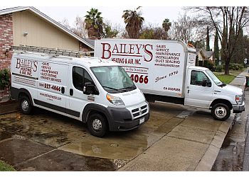  Bailey's Heating & Air, Inc. Modesto Hvac Services