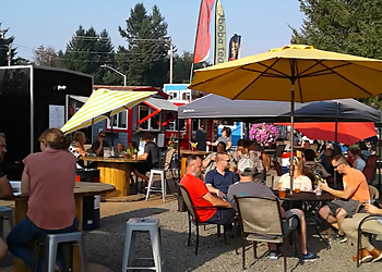 Beehive Station - Salem, OR Food Trucks - Table Setup Image
