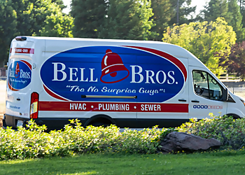 Bell Brothers Plumbing Heating & Air Bell Brothers Plumbing Heating & Air - Hayward, CA Hvac Services - Service Vehicle Image