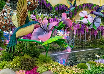 Las Vegas Places To See Bellagio Conservatory & Botanical Gardens