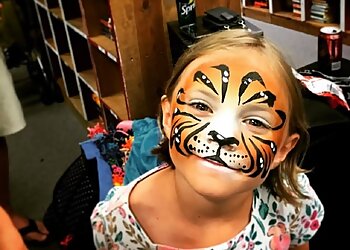 Winston Salem Face Painting Birthday Party Rockstar