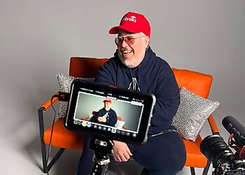 Huntsville Videographers Black Umbrella