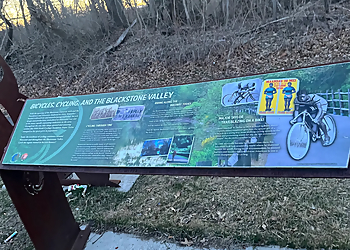 Blackstone River Bikeway Parking - Worcester, MA Hiking Trails - Tourist Spot Image