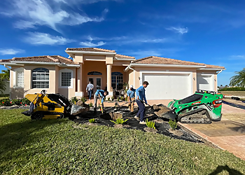 Cape Coral Landscaping Companies Blue Collar Q Landscaping & Lawn Care