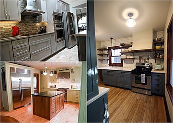 Madison Custom Cabinets Blue Terra Design Kitchen Remodeling