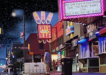 Memphis Barbecue Restaurants Blues City Cafe