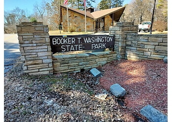Chattanooga hiking trail Booker T Washington State Park
