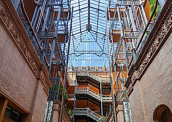 Los Angeles Landmarks Bradbury Building