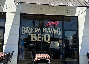 Orange Barbecue Restaurants Brew Hawg BBQ and Brewing Co.