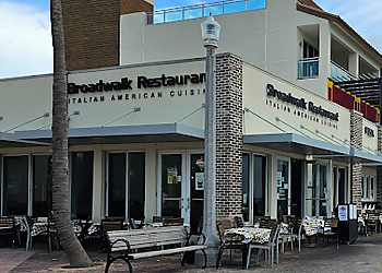 Hollywood Italian Restaurants Broadwalk Restaurant on the Beach