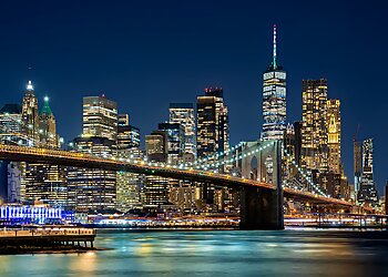 New York Landmarks Brooklyn Bridge