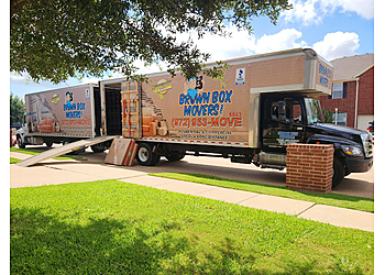 Denton Moving Companies Brown Box Movers