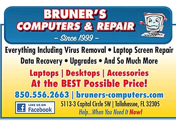 Tallahassee Computer Repair Bruner's Computers
