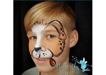 Butterfly Kisses Face Painting