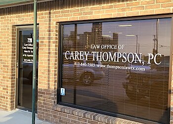 Fort Worth Social Security Disability Lawyers Carey Thompson - LAW OFFICE OF CAREY THOMPSON, PC
