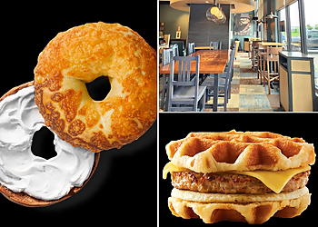 Cedar Rapids Bagel Shops Caribou Coffee