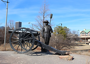 Oklahoma City Landmarks Centennial Land Run Monument