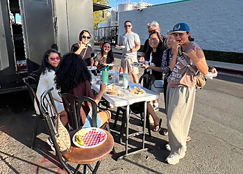 Cesia’s Truck - Irvine, CA Food Trucks - Table Setup Image