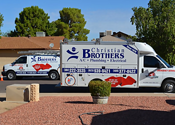 Christian Brothers Plumbing, A/C, & Electrical - Glendale, AZ Hvac Services - Service Vehicle Image