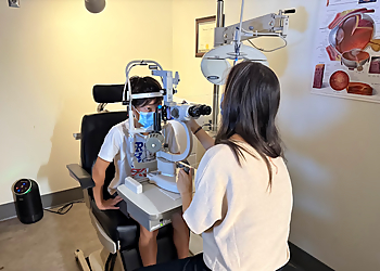 Christine Yang, OD - Santa Clara, CA Eye Doctors - Doctor Working Image