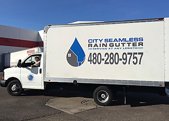 City Seamless Rain Gutter Las Vegas Gutter Cleaners image 1