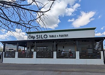 Memphis Juice Bars City Silo Table + Pantry