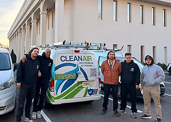 Clean Air Duct Cleaning & Chimney Clean Air Duct Cleaning & Chimney - Atlanta, GA Chimney Sweep - Service Team Image