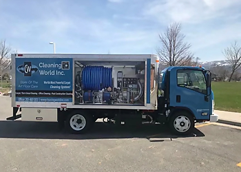 Cleaning World, Inc Cleaning World, Inc - Paterson, NJ Commercial Cleaning Services - Service Vehicle Image