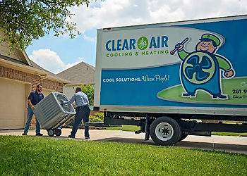 Clear the Air Cooling & Heating Clear the Air Cooling & Heating - Pearland, TX Hvac Services - Service Highlights